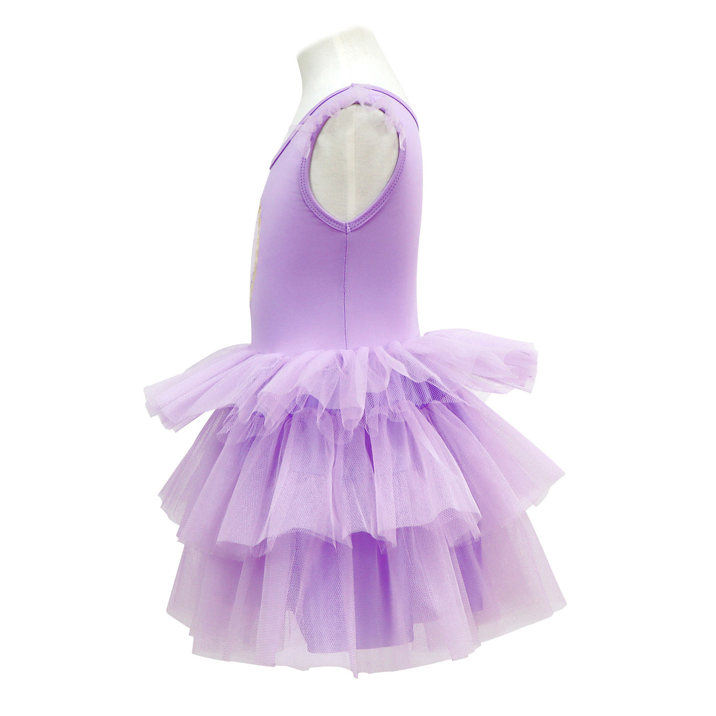 Portrait Tulle Dress in Lilac