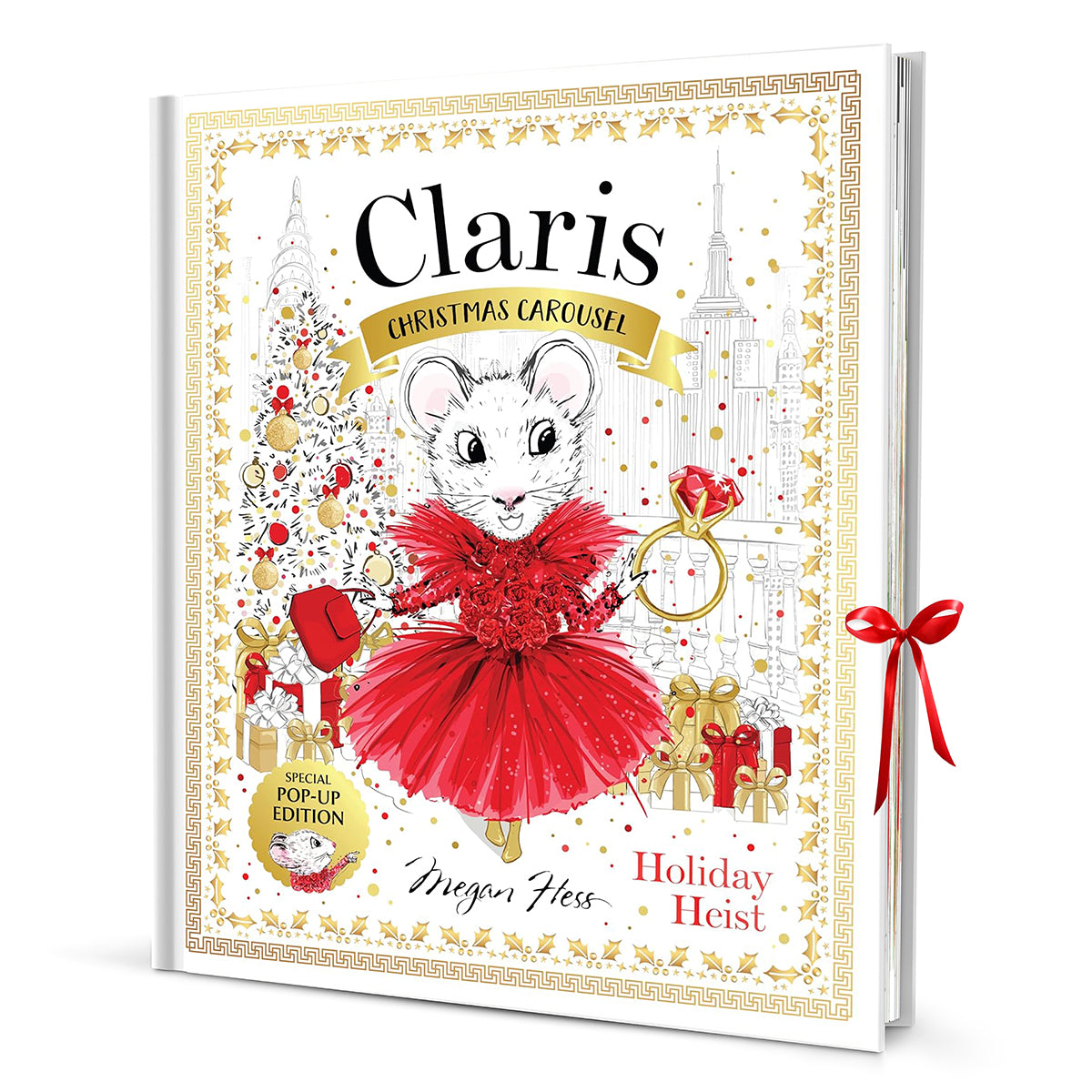 Claris Holiday Heist Pop Up Book