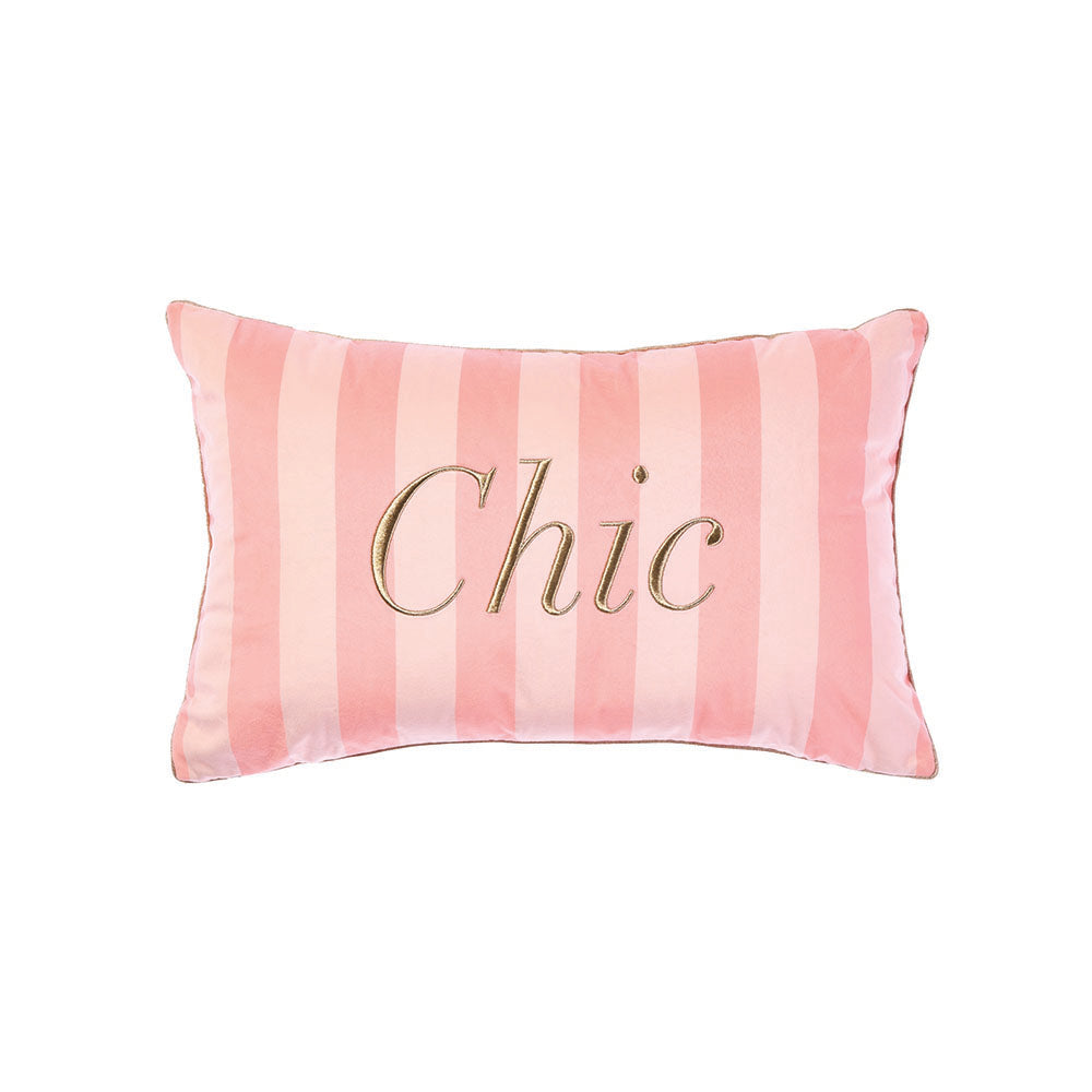 Embroidered Cushion – Chic