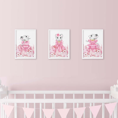 Claris Print Set - Blooms & Ballgowns