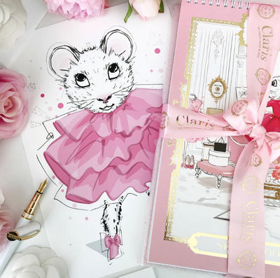 Sketchbook Set – Sketching in Style - Claris the Mouse 