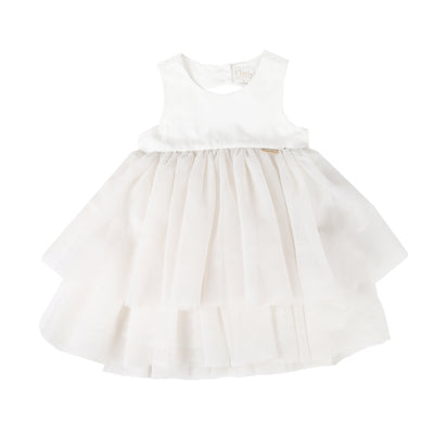 Tuscan Dress Baby - Blanc