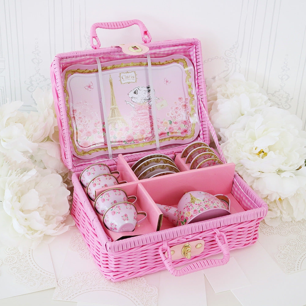 Picnic Basket Tea Set