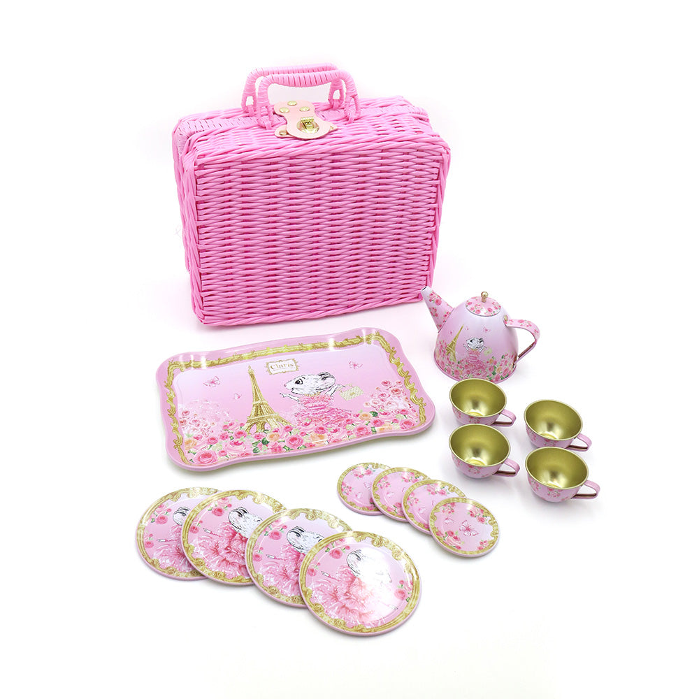 Picnic Basket Tea Set