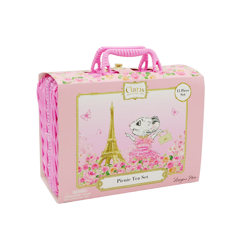 Picnic Basket Tea Set | Claris the Mouse