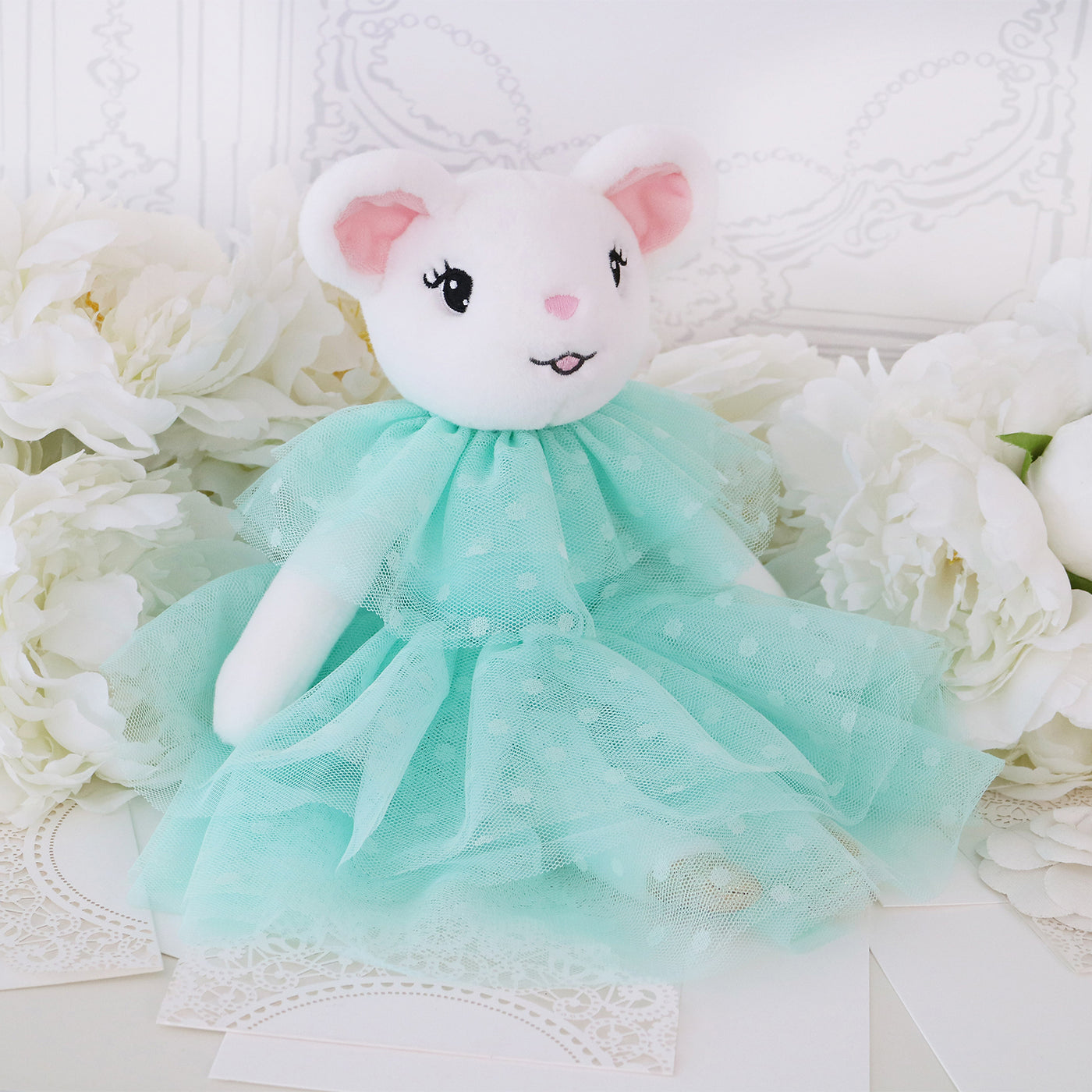 Plush Toy – Turquoise Elegante