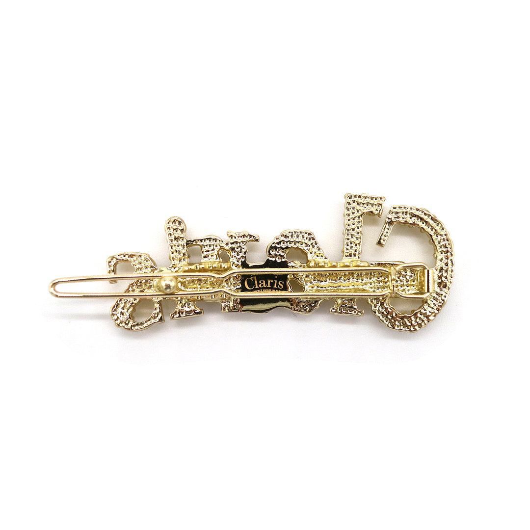海外発送 トリーバーチ バレッタ Logo Pearl Hair Clip Logo Pearl Hair Clip: Women's Designer Hair Pins | Tory Burch