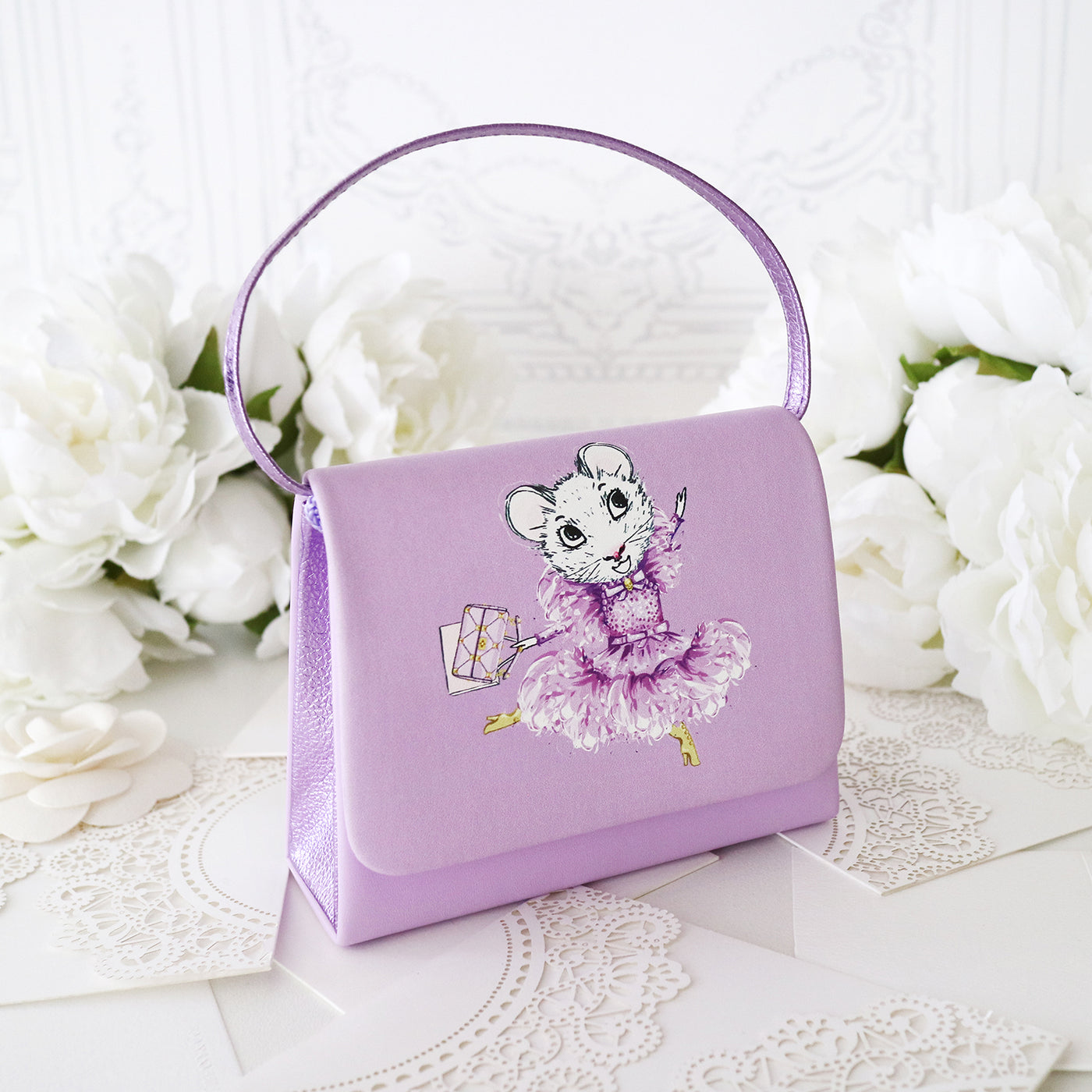 Fashion Mini Handbag in Lilac