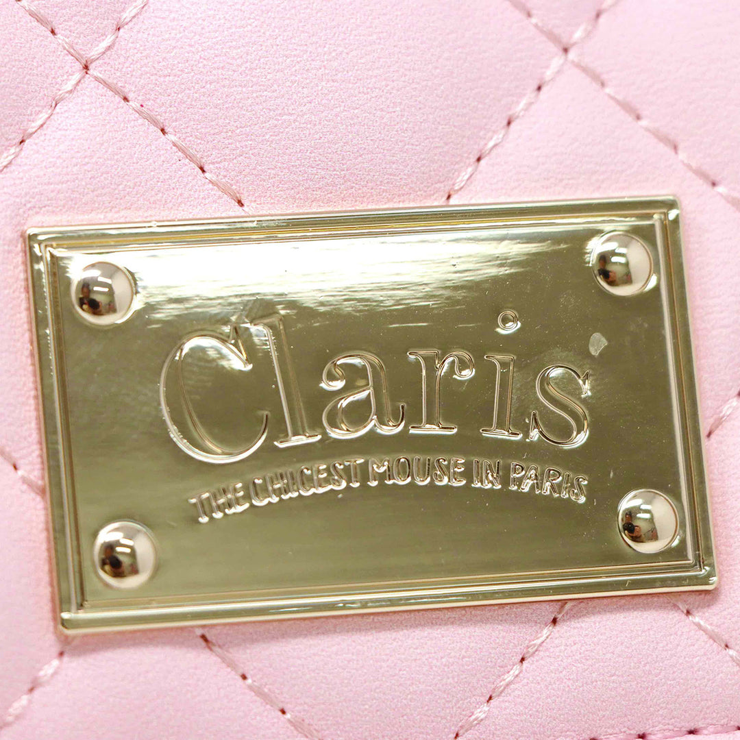 Quilted Shoulder Handbag | Claris the Mouse